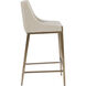 Dionne 36.75 inch Monument Oatmeal Counter Stool